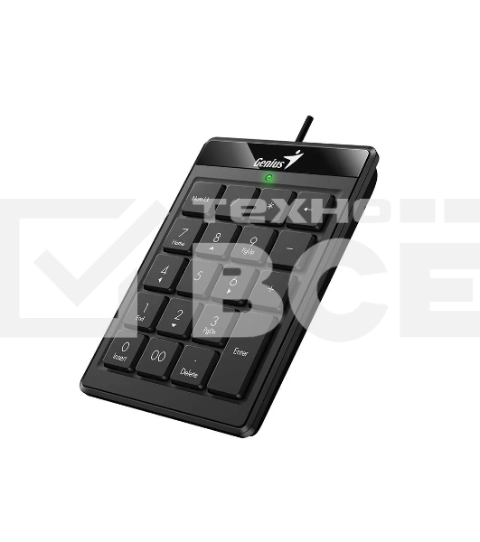 Клавиатура Genius NumPad 110, 19 keys, USB, color: black
