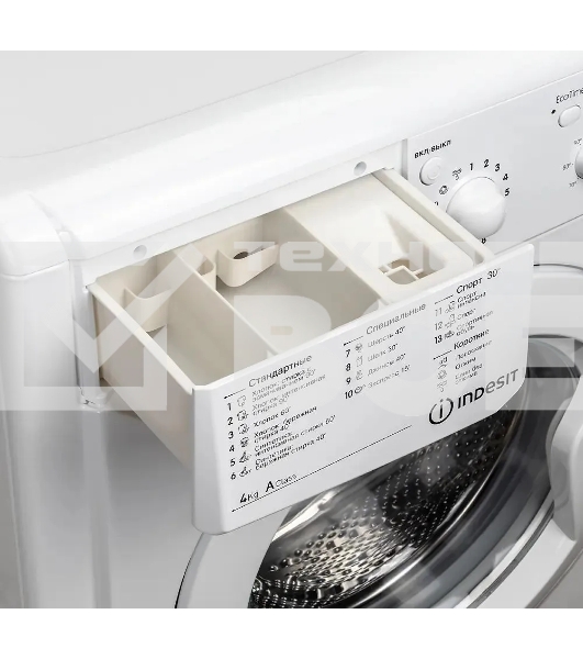 Стиральная машина Indesit IWUB 4105 белый, загр. фронтальная макс.: 4 кг 1000 об/мин класс: А