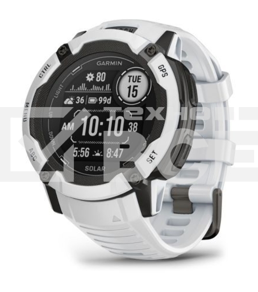 Смарт-часы Garmin Instinct 2X Solar белый 50мм