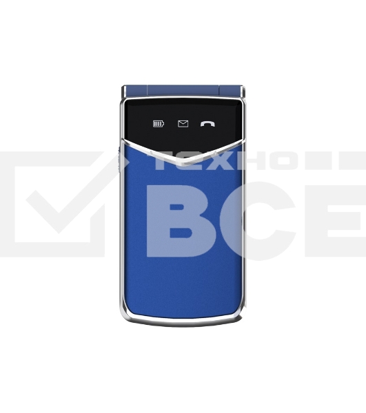 Мобильный телефон Maxvi E11 синий/серебристый