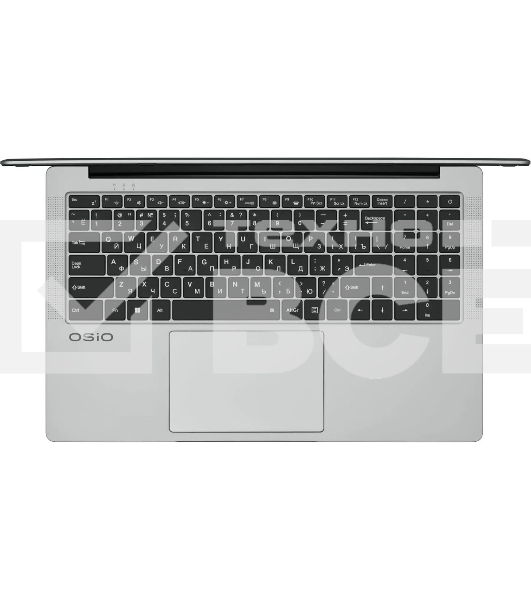 Ноутбук Osio FocusLine F160a-010 серый Ryzen 7 5700U 16Gb SSD1Tb 16.1