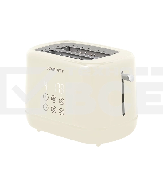 Тостер Scarlett SC-TM11070 850Вт бежевый