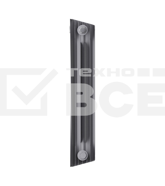 Радиатор биметаллический Royal Thermo PianoForte 500 серебристый - 12 секц.