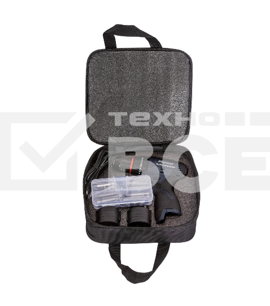 Шуруповерт аккумуляторный PIONEER CID-E1602BL-22C черный, синий