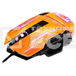 Мышь проводная Ritmix ROM-363 оранжевый, 3200 dpi, USB, кнопки - 7, фото2