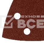 Треугольник абразивный Denzel на ворc. подложке под 