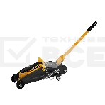 Домкрат гидравлический подкатной с фиксатором Denzel, 2 т, 130-330 мм 51153, фото 1