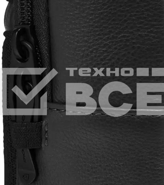 Рюкзак слинг мужской Piquadro Russel CA6764W137/N черный кожа