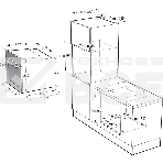Встраиваемая электрическая духовка 60 см Gorenje Полезный объем: 77 л, Сенсорный программатор IconLED, Плавное открывание и закрывание дверцы, Решетка, Частично выдвижные телескопические направляющие на 1-м уровне, Дверца CompactDoor: 2 стекла + 1 термослой, Механический замок дверцы, Габаритные размеры (вхшхг): 59,5 59,5 56,4 см, Вес (брутто/нетто): 31/29 кг, фото18