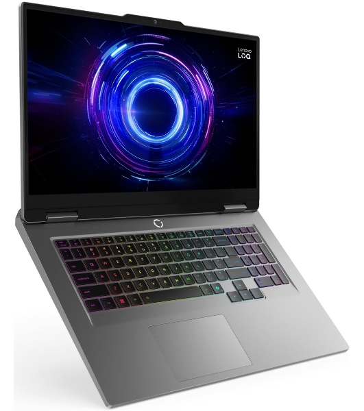 Ноутбук Lenovo LOQ 17IRX10/17.3'/IPS/Intel Core i7 13650HX/1920x1080/32GB/1024GB SSD/NVIDIA GeForce RTX 5060 8GB/Без ОС/серый/2.9kg