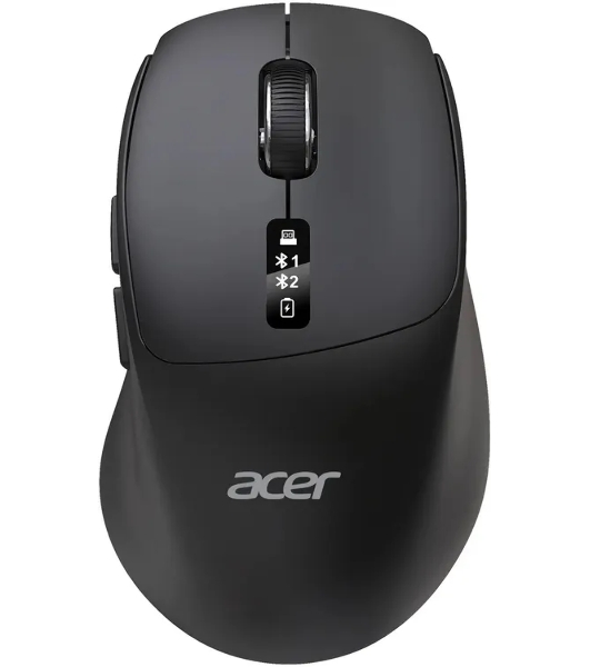 Мышь Acer OMR503 черный оптическая 3200dpi беспров. BT/Radio USB (ZL.MCE11.01B)