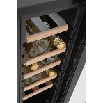 Винный шкаф ZÜGEL ZCWF123B черный, 32 л, 1 отсек, 12 бут., фото2