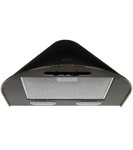 Вытяжка каминная Elikor Эпсилон 60П-430-П3Л черный/золотистый, 60 см, 430 куб. м/ч, 54 дБ
