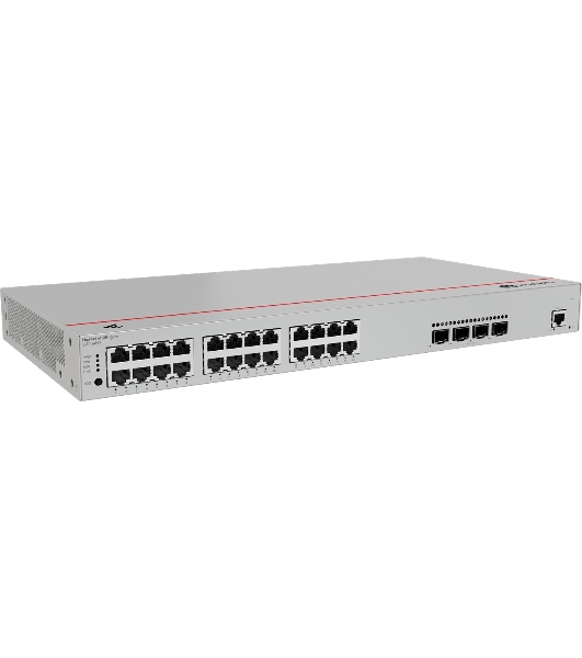 Коммутатор Huawei S310-24P4X, 24×1 Гбит/с PoE+ + 4×10 Гбит/с SFP+, управляемый