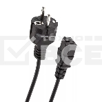 Кабель компьютер - розетка 3m 220V (Европейский стандарт) VCOM/TELECOM, фото5