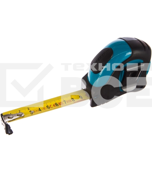 Рулетка Gross 31112 ''schlagfest'' 5м x 19мм магн. обрез зацеп двухст. шкала нейлон покр. автомати