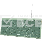 Клавиатура A4Tech Fstyler FBX51C зеленый USB беспроводная BT/Radio slim Multimedia, фото5