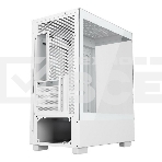 Компьютерный корпус Powercase Vision Micro M, Tempered Glass, белый, mATX  (CVMMW-L0), фото4