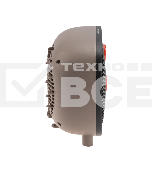 Тепловентилятор Rexant 60-0034, черный, 2000 Вт, 20 м2, термостат