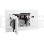 Микроволновая печь встраиваемая HIBERG VM 6502 W белый, 20 л, 700 Вт, переключатели - сенсор, фото3