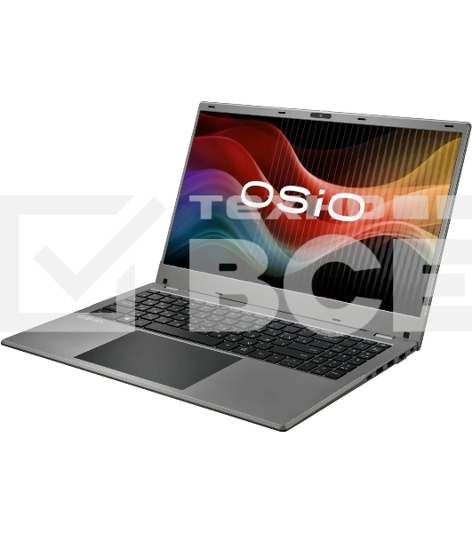 Ноутбук Osio BaseLine B150i-010s серебристый N-series N200 8Gb SSD 512Gb Intel UHD Graphics 15.6