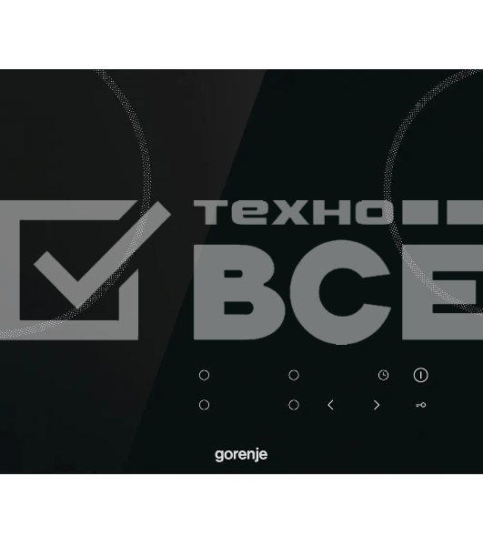 Варочная поверхность Gorenje ECT64BSCE черный