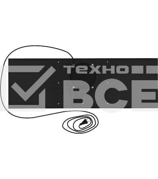 Вытяжка Elikor Cube 90П-1000-Э4Д черный/черный