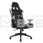 Кресло игровое Бюрократ VIKING 5 AERO WHITE черный/белый искусственная кожа, фото50