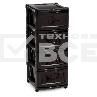 Комод Альтернатива Эконом 4 секц. М2443