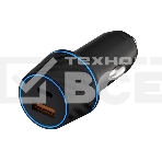 Автомобильное зарядное устройство Maxvi CCM-MS604PD 48W 6A (USB + Type-C, QC3.0 PD3.0) черный, фото 1