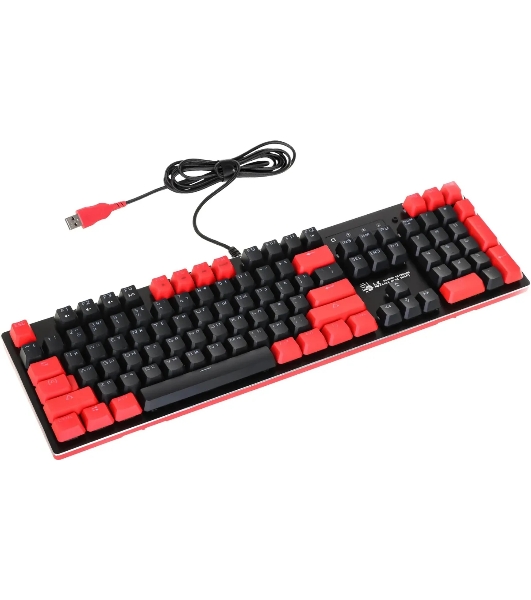 Клавиатура A4Tech Bloody B820N проводная, USB Type-A, чёрный