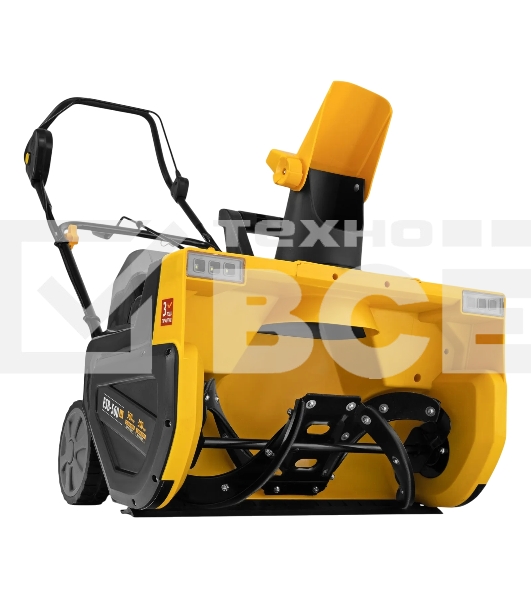 Снегоуборочная машина аккумуляторная Denzel ESB-560Li, 560 мм, 40В, 2 АКБ 5 Ач, ЗУ, метал. шнек