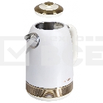 Чайник электрический Hyundai HYK-S4500 1.7 л, 2200 Вт, жемчужный/золотистый (корпус: нержавеющая сталь/пластик), фото7