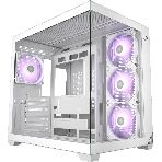 Корпус без блока питания PCCooler C3T700 ARGB WH, Midi-Tower, TG, 4x120мм ARGB, 1xUSB-A 3.0 + 1xUSB-A 2.0 + 1xUSB-C, ATX, mATX, mITX белый, фото9