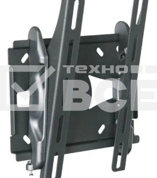 Кронштейн для телевизора Holder LCDS-5010 черный металлик, настенный, наклон