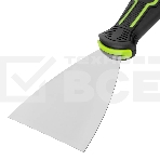 Шпательная лопатка из нержавеющей стали Сибртех 75 мм, двухкомпонентная рукоятка, фото4