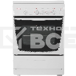 Плита газовая Gefest CG 60М C6 К73 белый, конфорок 4 шт, духовка 63 л, 60 см x 85 см x 60 см, фото 1