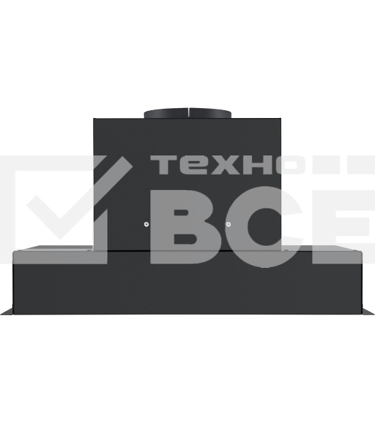 Вытяжка встраиваемая Maunfeld Fantasy Light 60 черная, 59.7 см, 800 куб. м/ч, 52 дБ