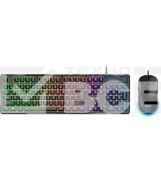 Комплект клавиатура+мышь Genius Scorpion KM-GX6 проводной, USB, 3200 DPI, черный