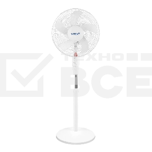 Вентилятор напольный Vitek VSF-1655 40Вт скоростей:3 белый