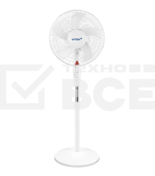 Вентилятор напольный Vitek VSF-1655 40Вт скоростей:3 белый