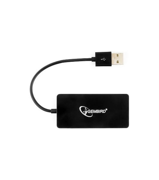 USB-концентратор Gembird UHB-U2P4-03, USB 2.0, USB 4 порта, USB