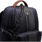 Рюкзак мужской Piquadro Brief2 CA4439BR2BM/BLUCU темно-синий/коричневый нейлон/натур.кожа, фото3