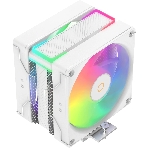 Кулер для процессора Ocypus Delta A40 SE WH Dual Fan ARGB, 2x120mm ARGB FAN, Top ARGB Panel, 4 HEAT PIPES, 4-PIN PWM, 800-1800 RPM, 31DBA, HYDRO BEARING, LGA115X/1200/1700/18XX, AM4/AM5, фото 1