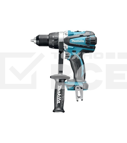 Дрель-шуруповерт аккумуляторная Makita DDF458Z, 18 В, Без АКБ и З/У, аккумуляторная