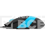 Мышь проводная A4Tech Fstyler FM10S черный/голубой, 1600 dpi, USB, кнопки - 4, фото6