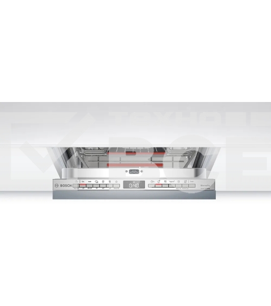 Встраиваемая посудомоечная машина Bosch SPV4HMX65Q, серебристый, 45 см, 10 компл., 45 дБ, класс A+
