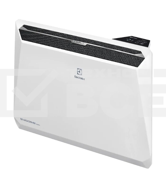 Комплект Electrolux Rapid Transformer с блоком управления и шасси ECH/R-1500 T-TUE4 белый, 1500 Вт, 20 м2, термостат, дисплей