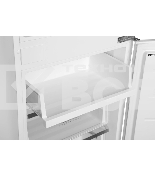 Встраиваемый холодильник Hyundai HBR 1946 2-хкамерн. белый