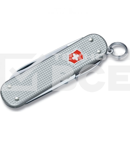 Нож перочинный Victorinox MiniChamp Alox (0.6381.26) 58мм 14 функций серебристый